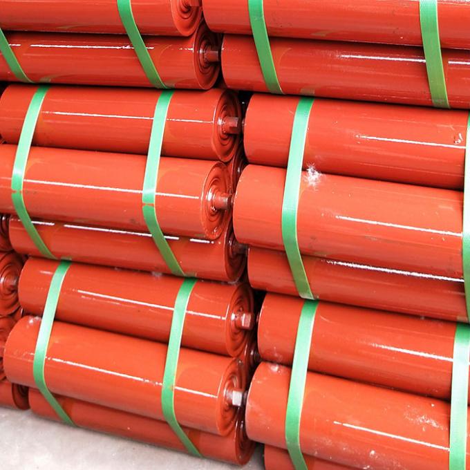 مناجم Pvc Pvg Tandem Conveyor Carrier Roller